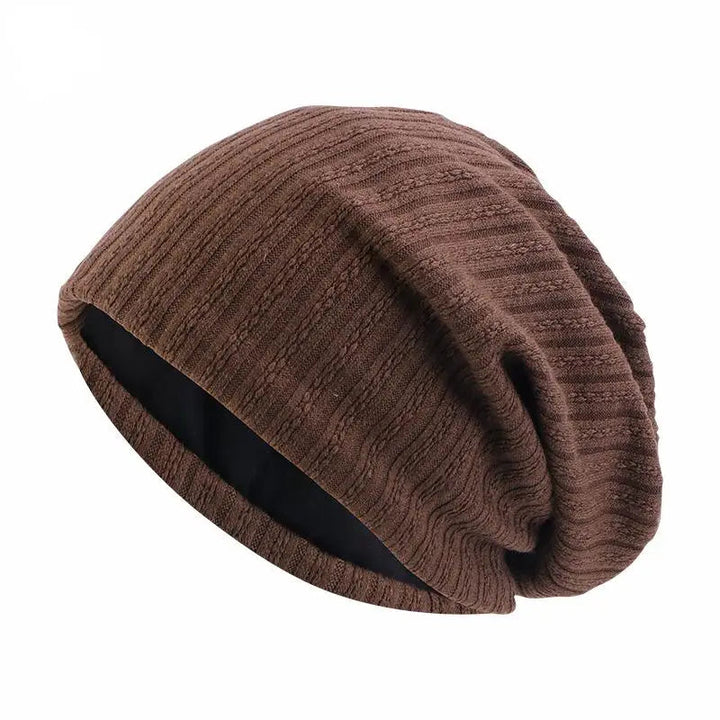 Colverro™ Wheat Pattern Double-Layer Cotton Beanie for Everyday Wear