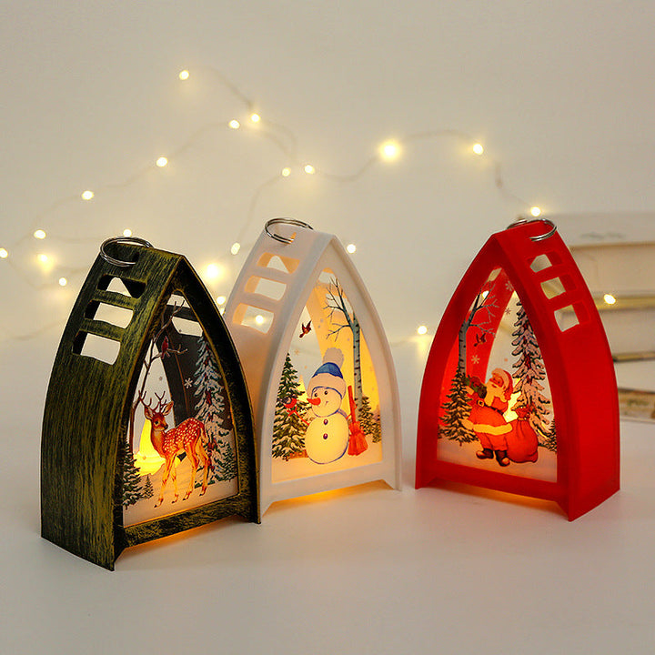 Colverro™ Hand-Painted LED Christmas Figures – Santa, Snowman and Reindeer