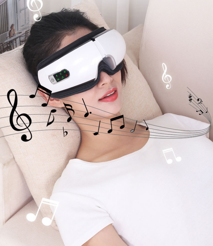 Pearl white smart eye massager