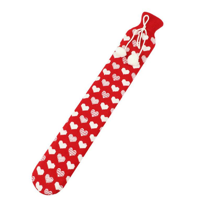 Colverro™ Extra-Long 72 cm Hot Water Bottle with Soft Cover