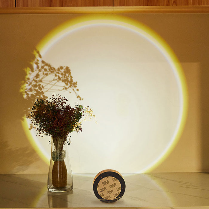 Colverro Stick-On Sunset Glow Push Light for Cabinets and Closets