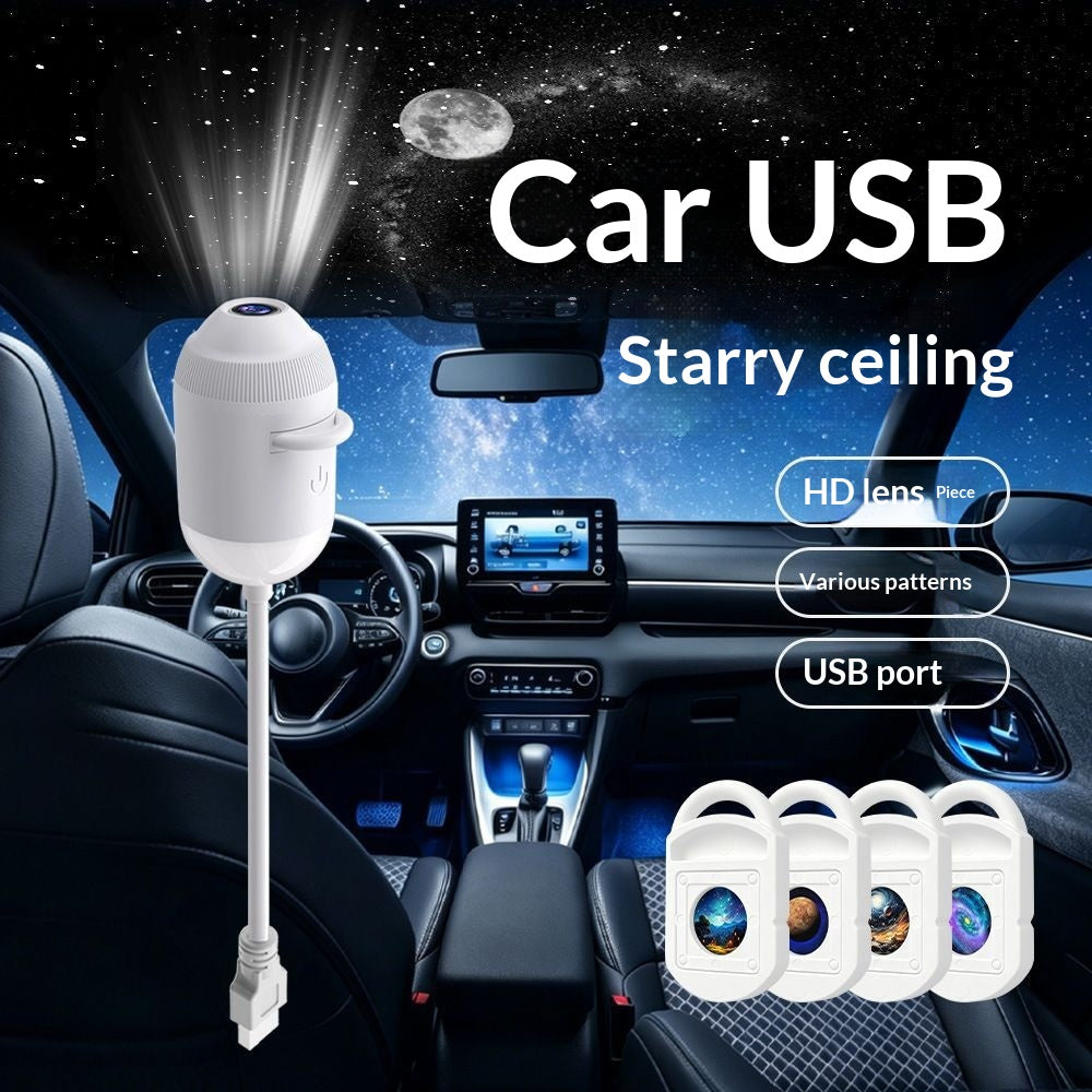Galaxy Star Projector Lamp, Romantic Ceiling Night Light