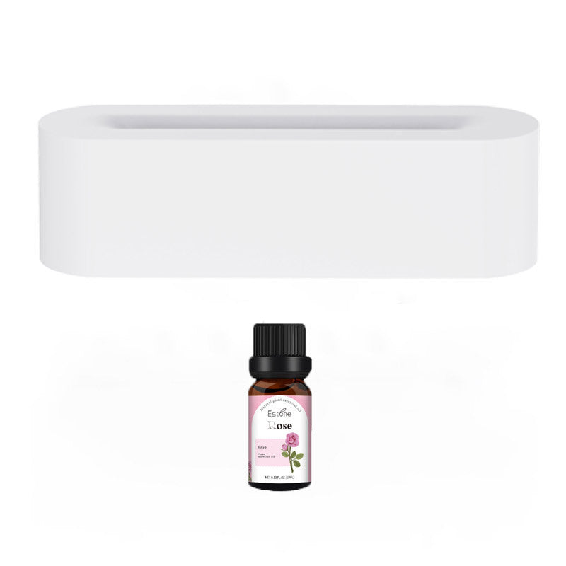 Flame Diffuser with 7 Colors and Essential Oil Set, Cool Mist