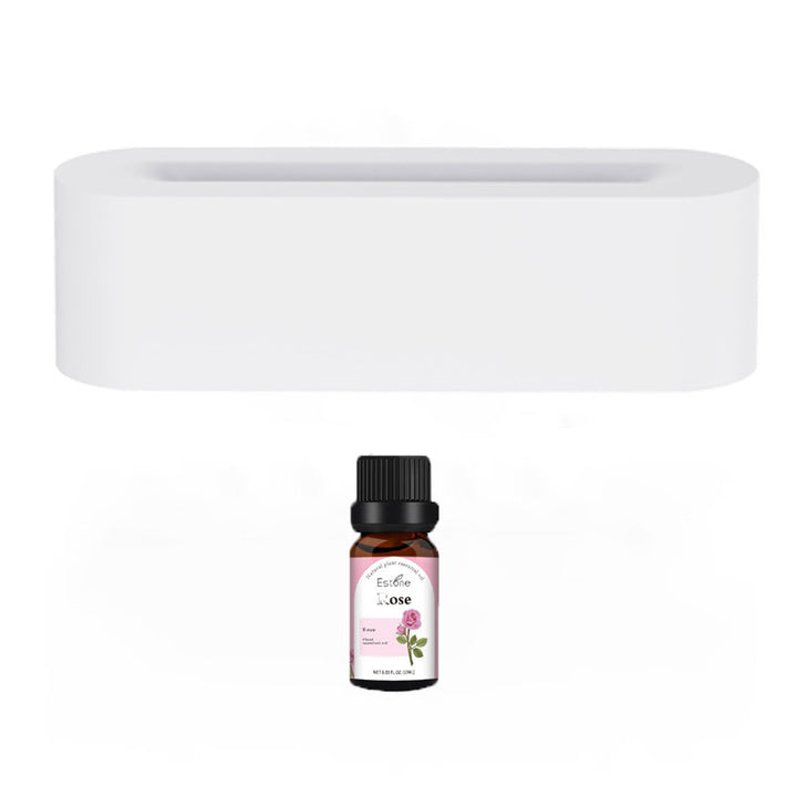 Flame Diffuser with 7 Colors and Essential Oil Set, Cool Mist