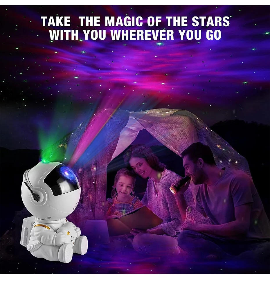 Colverro™ Galaxy Star Projector with Nebula, Moon Lamp and Remote