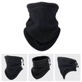 Fleece Neck Gaiter Scarf with Half Face Cover for Winter