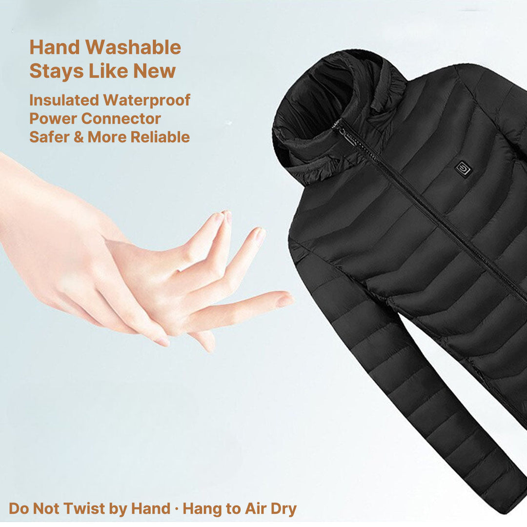 Colverro™ Unisex Heated Jacket with Carbon Fiber Heating &amp; Hood