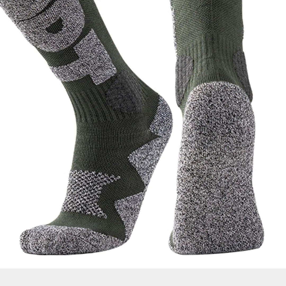 Colverro™ Merino Wool Blend Ski Socks with Cushioned Sole and Arch Support