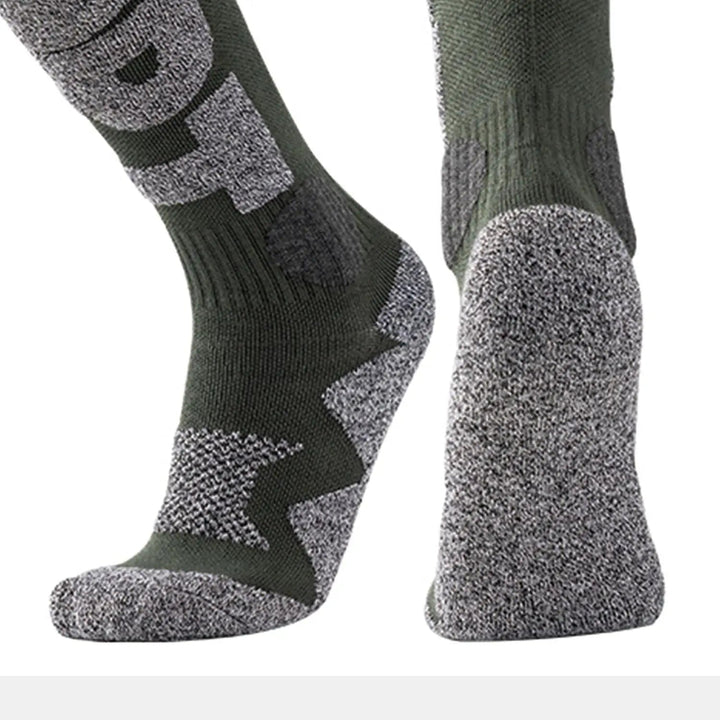 Colverro™ Merino Wool Blend Ski Socks with Cushioned Sole and Arch Support