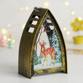 Colverro™ Hand-Painted LED Christmas Figures – Santa, Snowman and Reindeer
