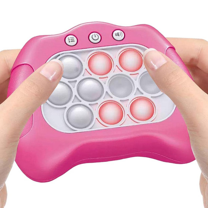 Colverro™ Light-Up Bubble Pop Game Console – Handheld Fidget Toy