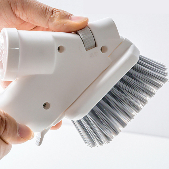 Colverro™ 4-in-1 Bathroom Floor and Wall Scrub Brush with Extendable Handle