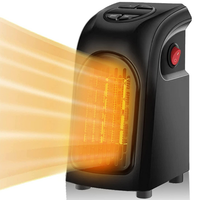 Colverro™ Plug-In Wall Outlet Fan Heater with PTC Thermostat