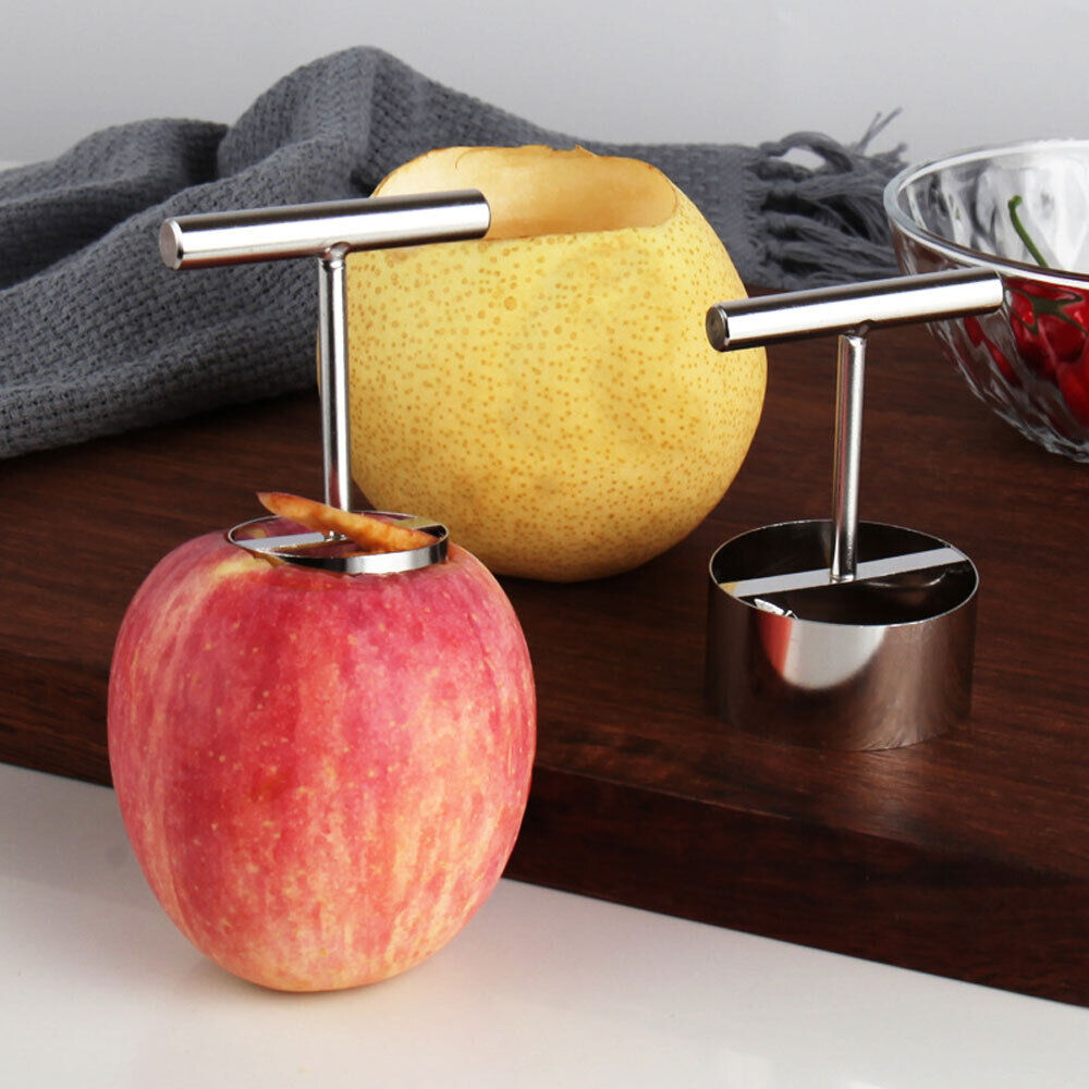 Colverro™ Stainless Steel Twin-Blade Apple and Pear Corer Tool