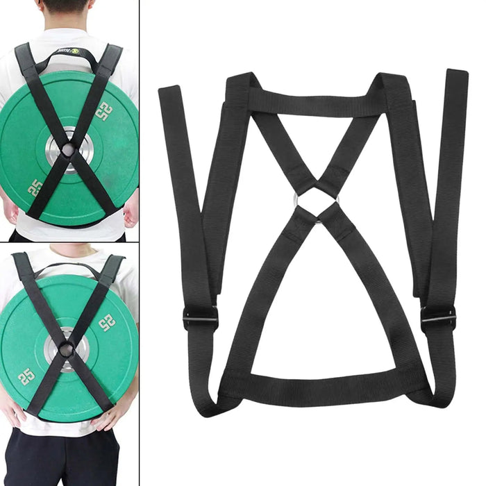 Colverro™ Adjustable Weighted Vest for Barbell Plates with Padded Back
