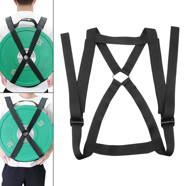Colverro™ Adjustable Weighted Vest for Barbell Plates with Padded Back
