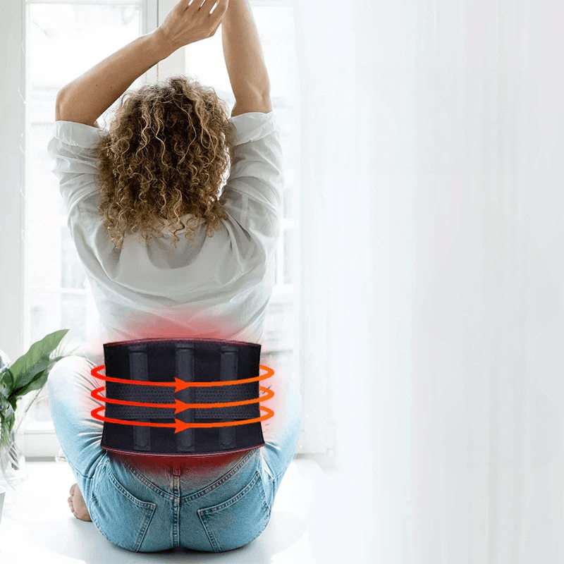 Colverro™ Ergonomic Heated Back Belt with 3 Heat Settings