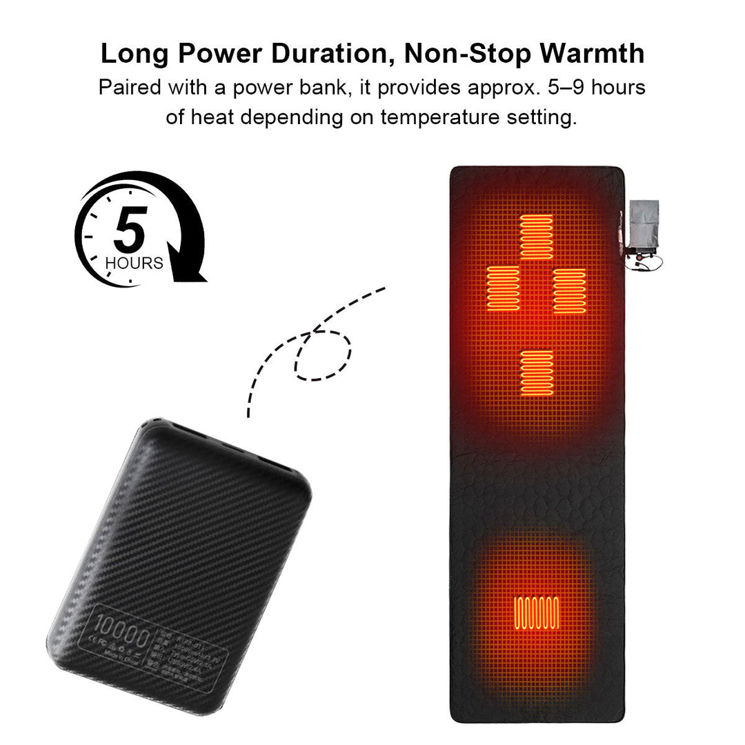 Colverro™ 5-Zone USB Heated Pad with 30-Second Warm-Up