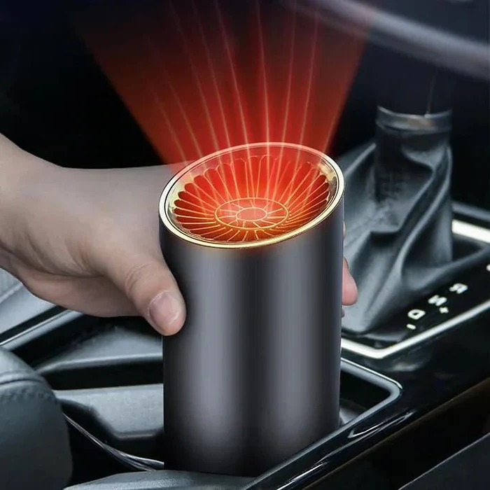 Colverro™ Compact 150W Car Heater and Defroster for Cup Holders