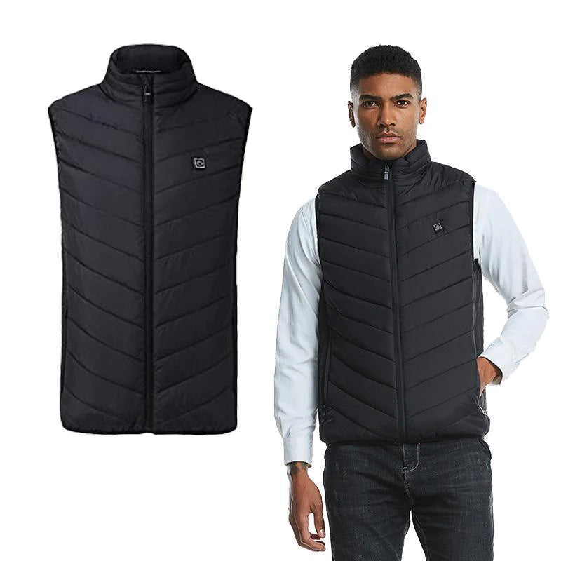 Colverro™ Wind- and Waterproof Heated Vest with Heated Collar