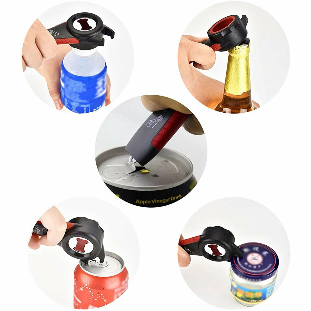 Colverro™ 6-in-1 Multi Opener for Jars, Bottles, Cans and Pull Tabs