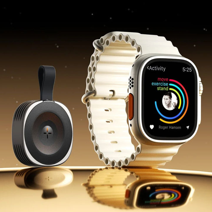 Colverro™ Magnetic Wireless Apple Watch Charger – Keychain Travel Size