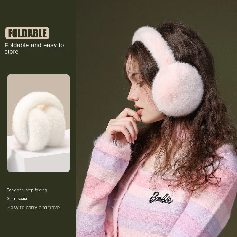 Colverro™ Luxury Plush Earmuffs – Soft Foldable Winter Ear Warmers