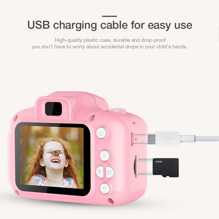 Colverro™ Retro Mini Digital Camera with Full HD Video and 2" Screen