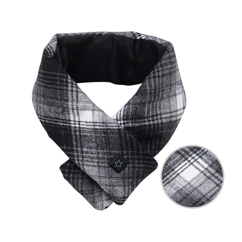 Colverro™ Heated Neck Scarf with 3 Heat Settings, Soft Cotton