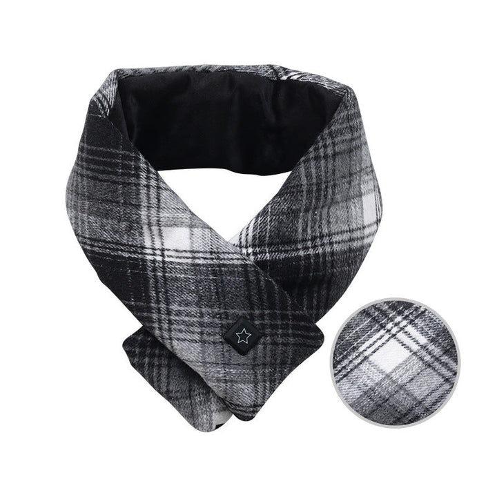Colverro™ Heated Neck Scarf with 3 Heat Settings, Soft Cotton