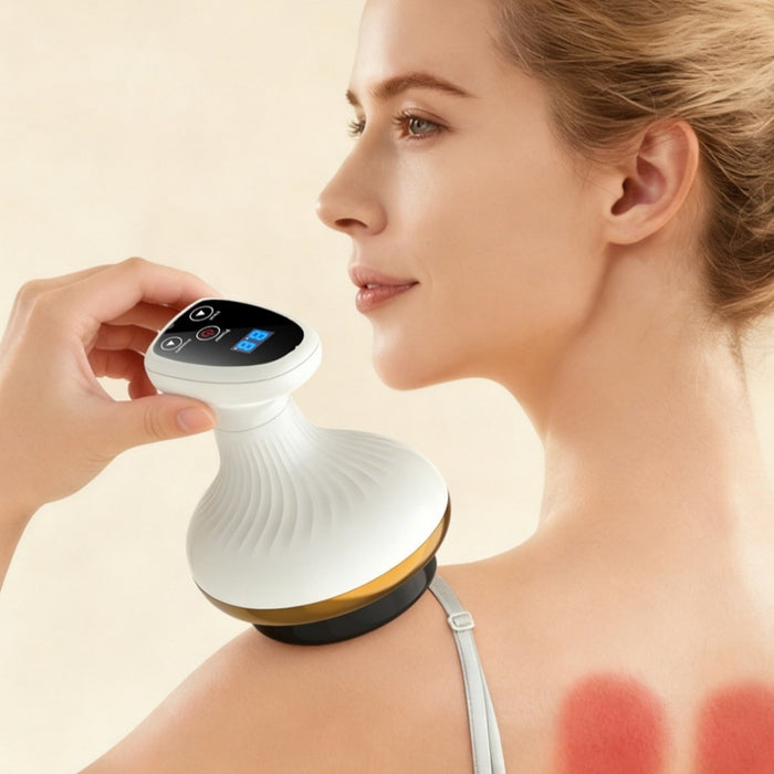 Colverro Electric Gua Sha and Cupping Massager with Heated Base