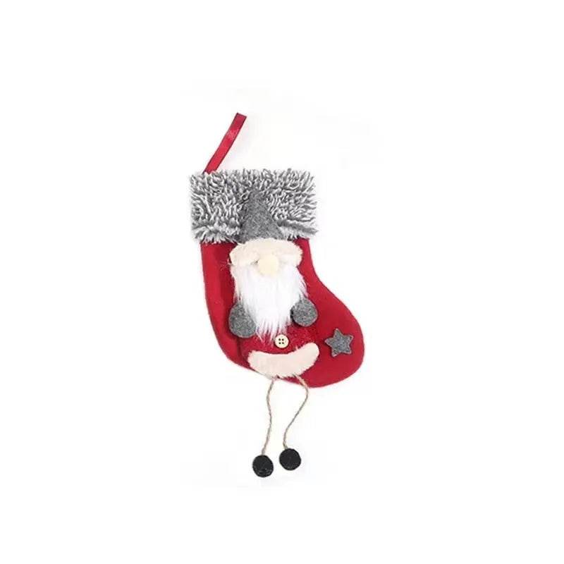 Colverro™ Mini Plush Christmas Stocking Hanging Ornament