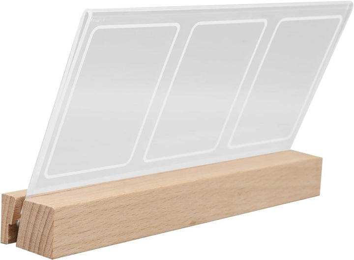 Colverro™ Light-Up Photo Frame with Three Slots for Photos and Tickets