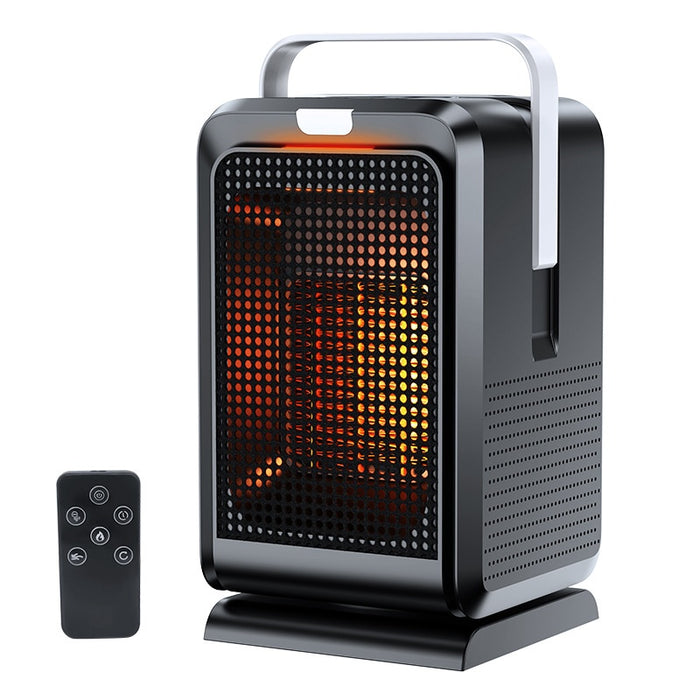 Colverro Oscillating Ceramic Space Heater with Remote and Timer