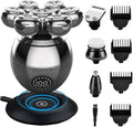 Colverro™ Cordless Head Shaver with 7D Floating Blades and LED Display