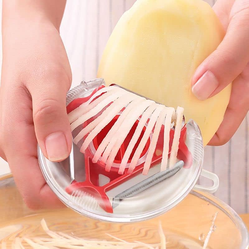 Colverro™ 3-in-1 Stainless Steel Vegetable Peeler and Shredder
