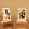 Colverro™ Light-Up Photo Frame with Three Slots for Photos and Tickets