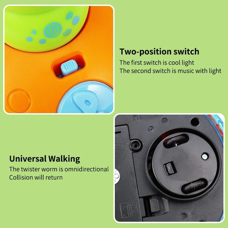 Colverro™ Dancing Baby Sensory Toy with Lights and Gentle Melodies