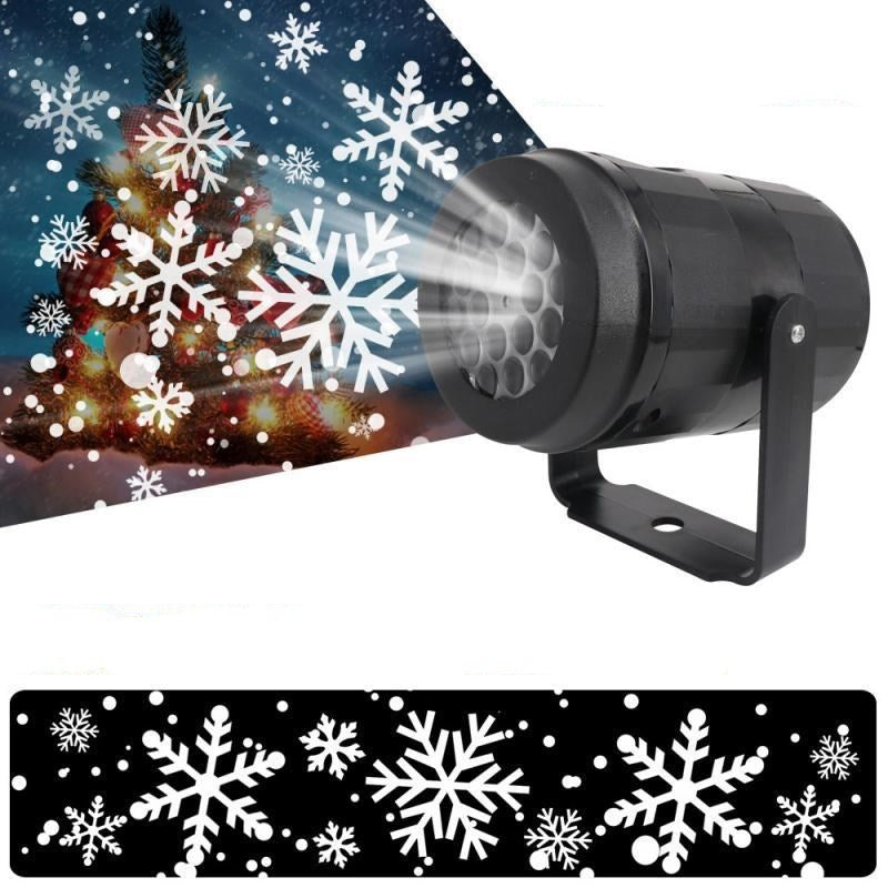 Colverro™ Christmas Snowflake Projector with 16 Festive Patterns