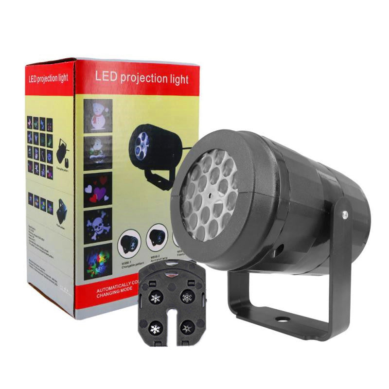 Colverro™ Christmas Snowflake Projector with 16 Festive Patterns