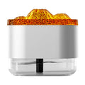 USB Volcano Humidifier, 300 ml Ultrasonic Mist Maker with LED