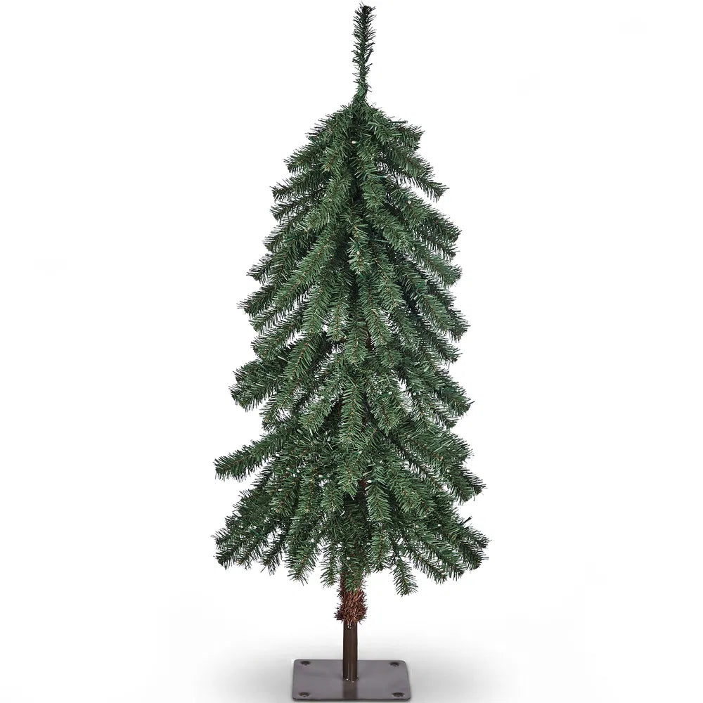 4 ft lit cedar Christmas tree