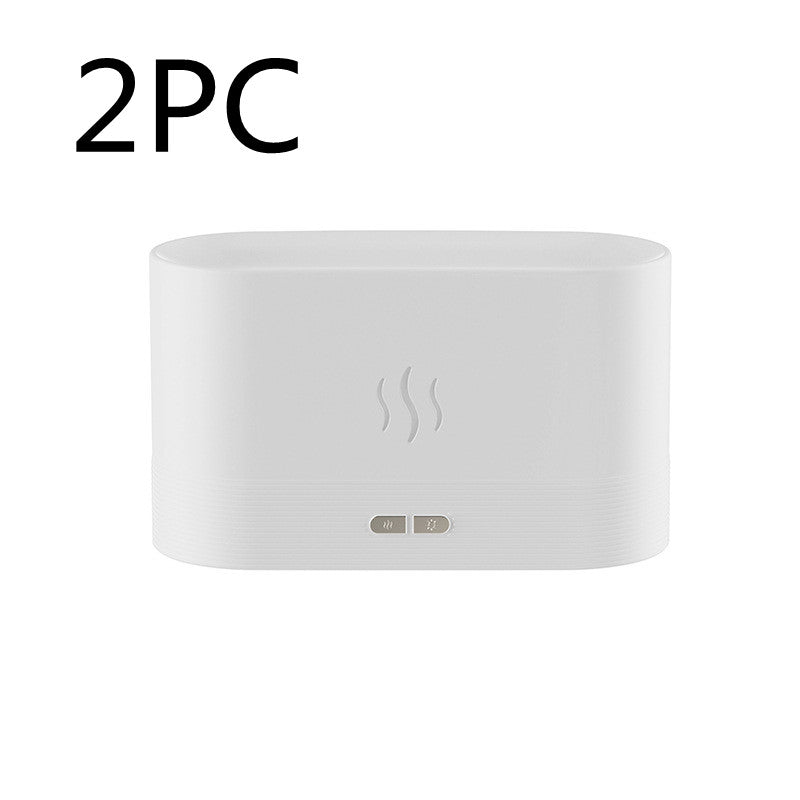 Aroma Diffuser with Flame Light Effect and Cool Mist Humidifier