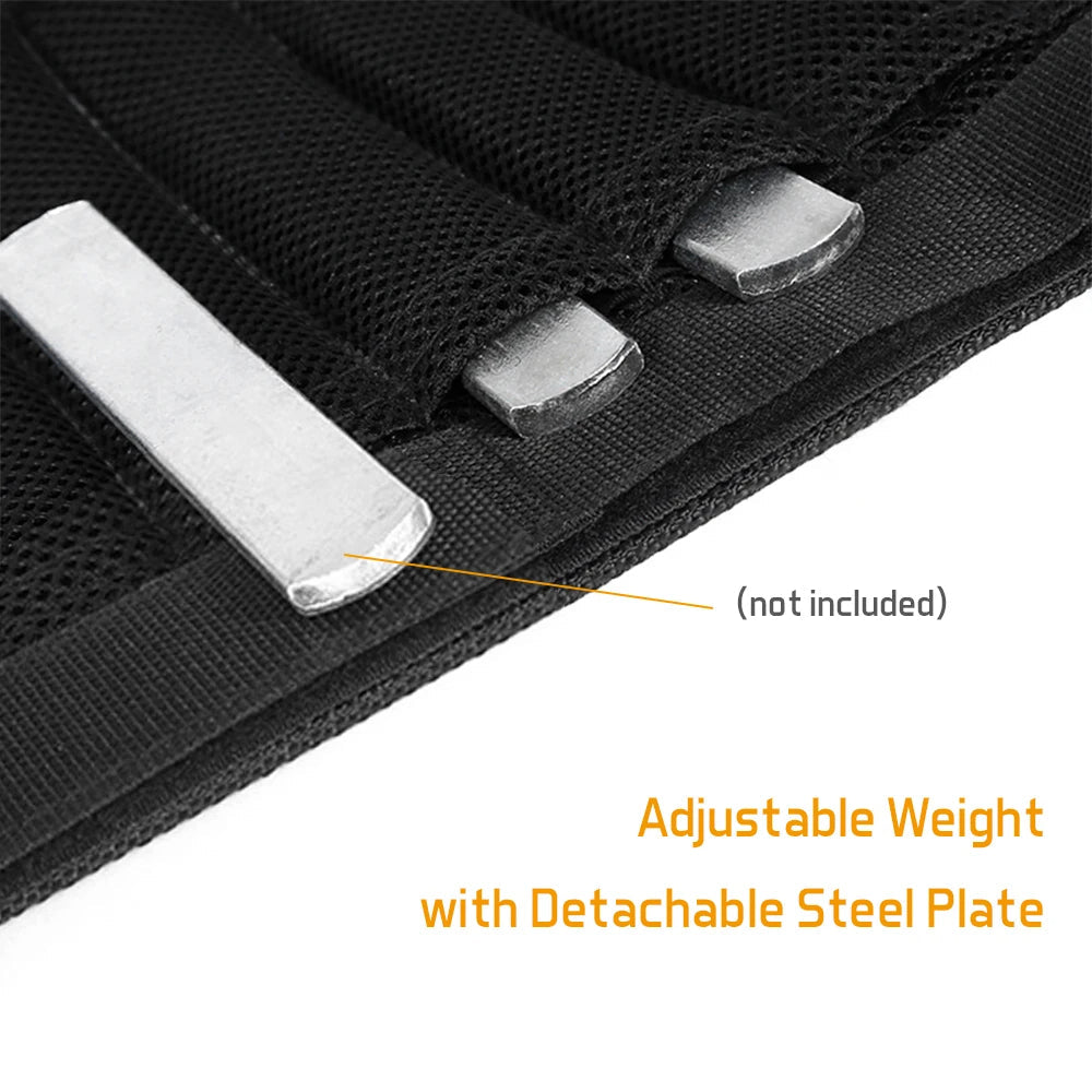 Colverro™ Adjustable Ankle Weights in Breathable Mesh, Up to 35 lb Load