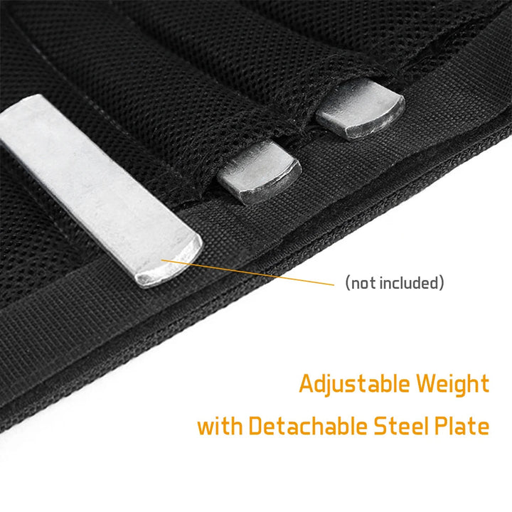 Colverro™ Adjustable Ankle Weights in Breathable Mesh, Up to 35 lb Load