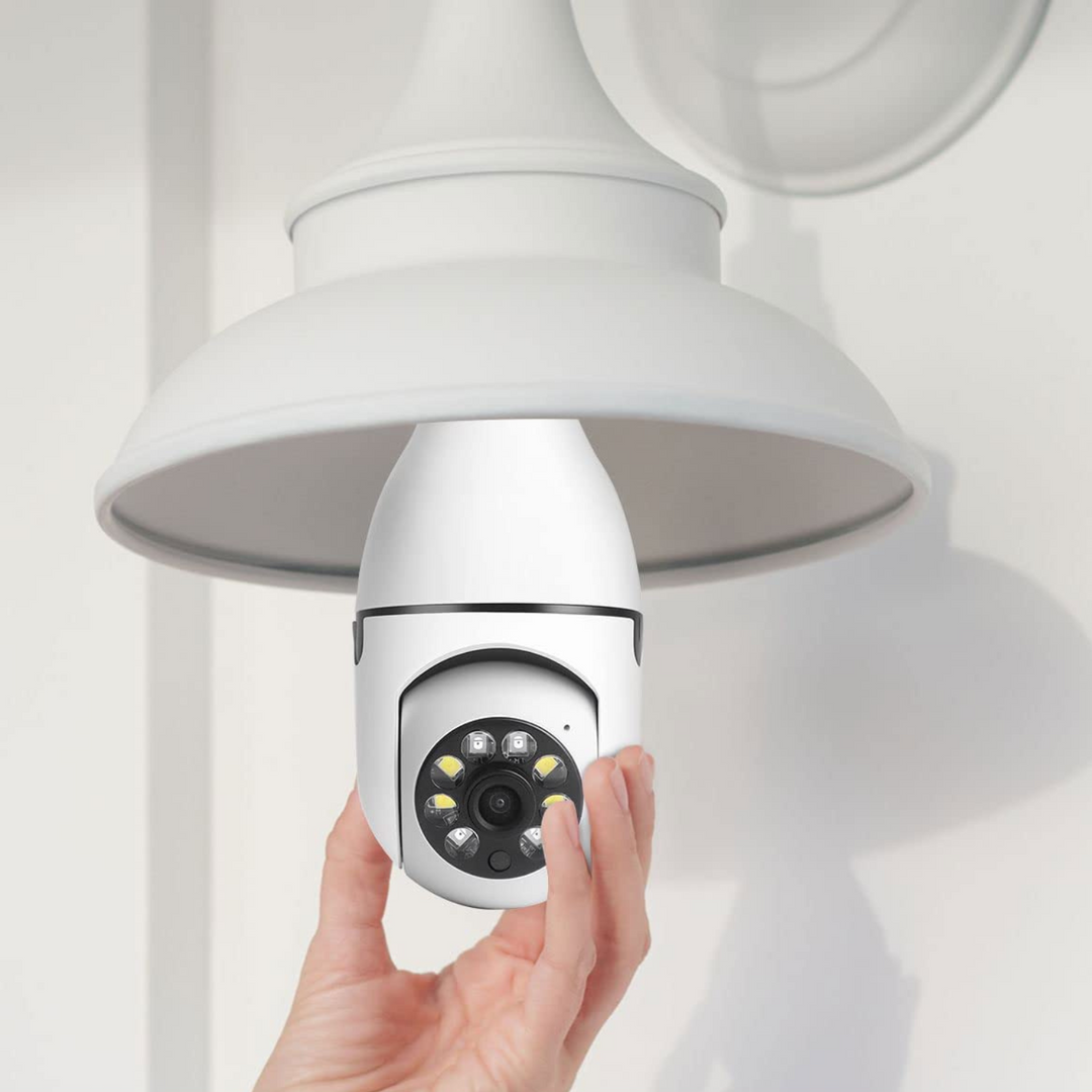 Colverro™ WiFi Light Bulb Security Camera with Night Vision