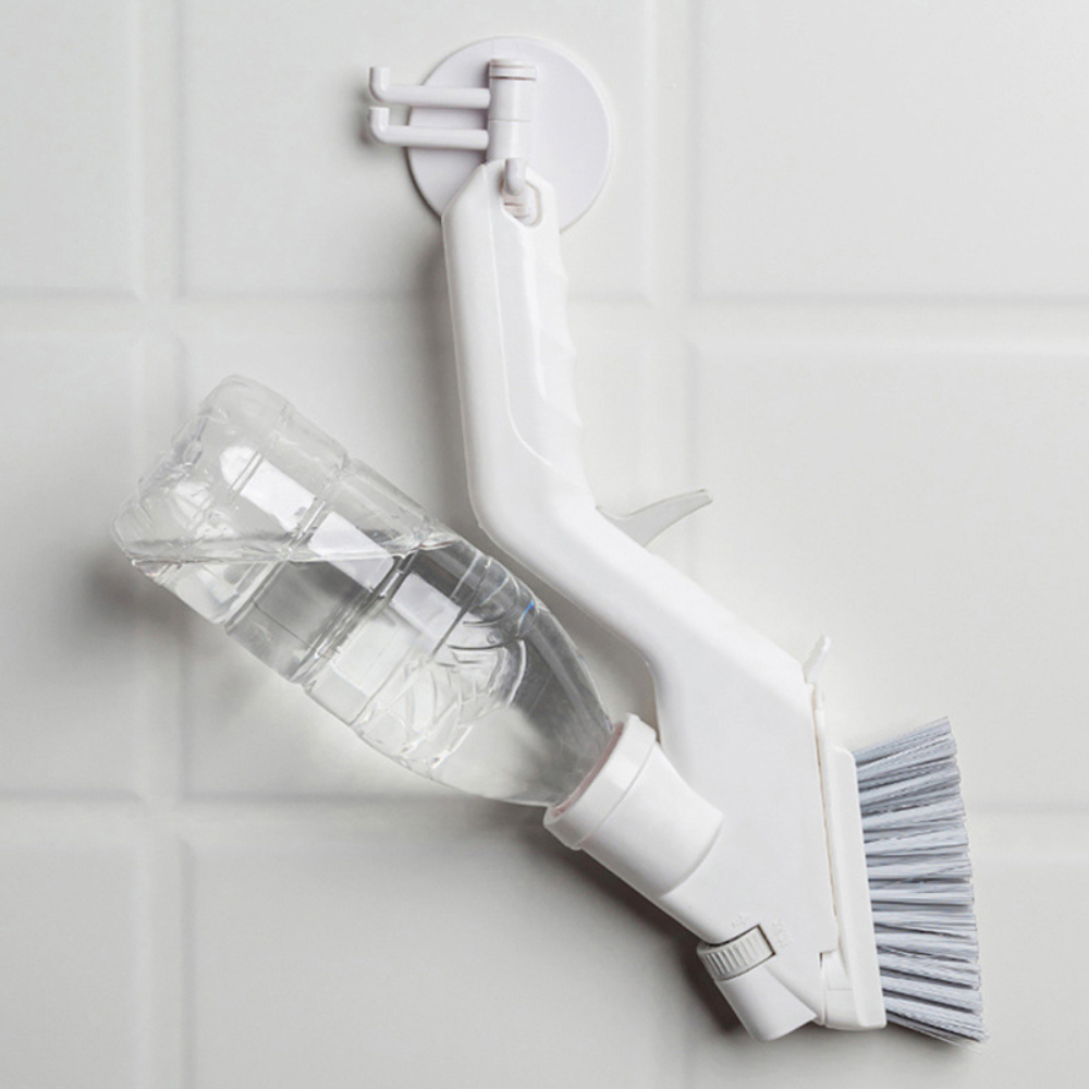 Colverro™ 4-in-1 Bathroom Floor and Wall Scrub Brush with Extendable Handle