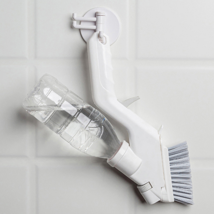 Colverro™ 4-in-1 Bathroom Floor and Wall Scrub Brush with Extendable Handle