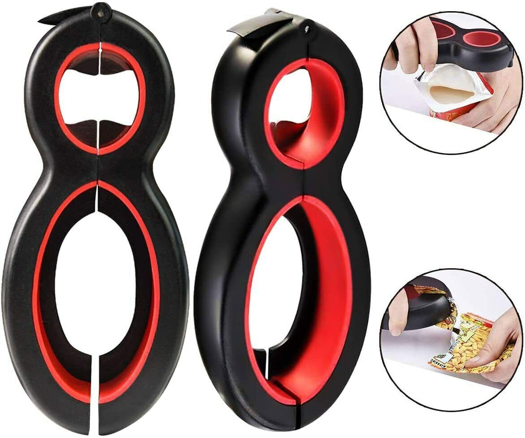 Colverro™ 6-in-1 Multi Opener for Jars, Bottles, Cans and Pull Tabs