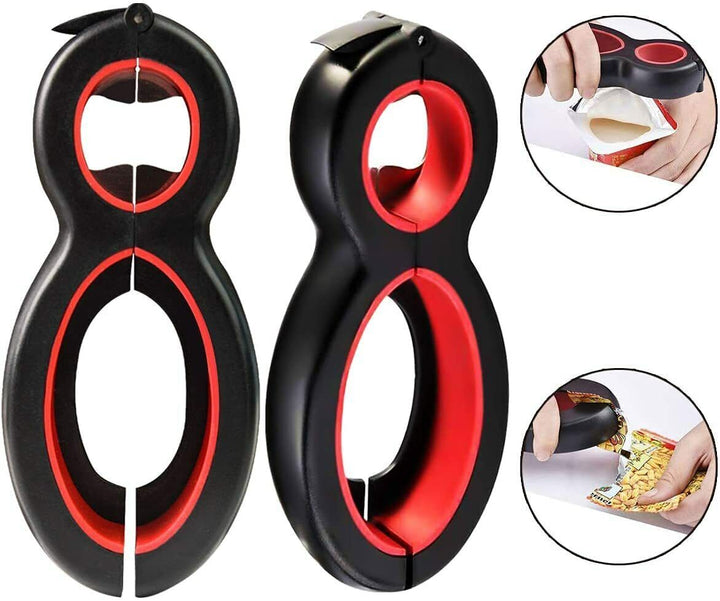 Colverro™ 6-in-1 Multi Opener for Jars, Bottles, Cans and Pull Tabs